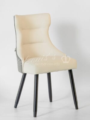 GHẾ SHRIMP BỌC DA SIMILI 2 MÀU - HIỆN ĐẠI