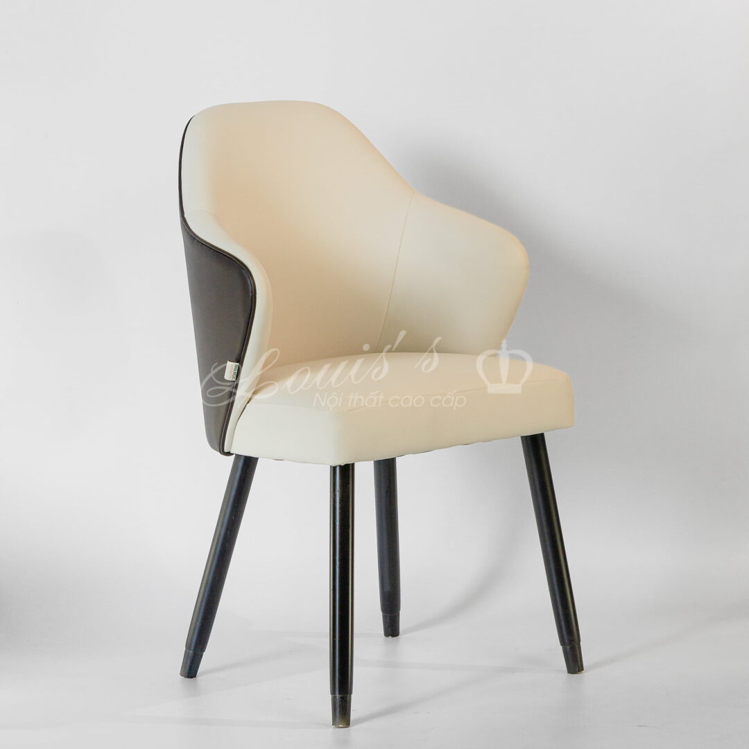 GHẾ LESLIE BỌC DA SIMILI 2 MÀU - HIỆN ĐẠI – ảnh 3